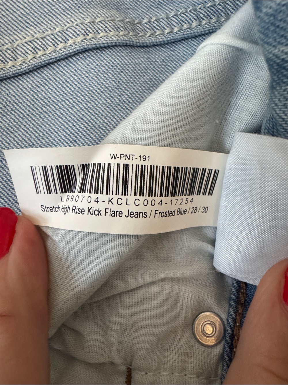 Quince Light Wash Wide-Leg Jeans - Picture 5 of 5
